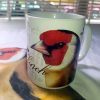 Major European Goldfinch Illustrated Show Standards, Porcelain White Mug - Image 7